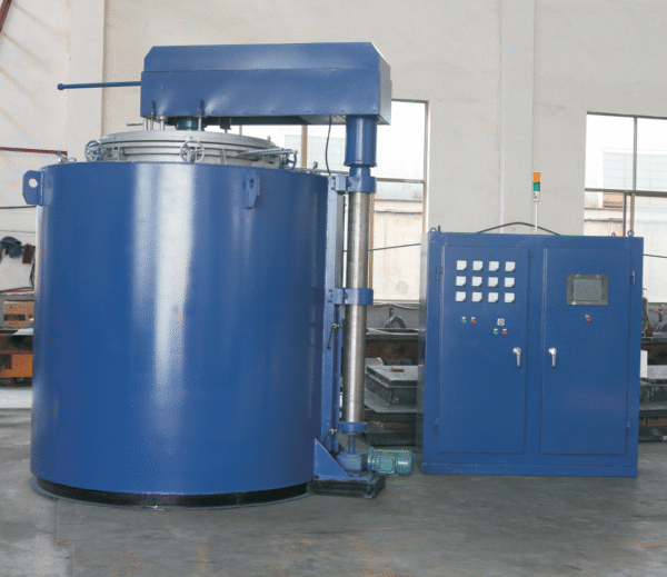 Batch steam treatment furnace